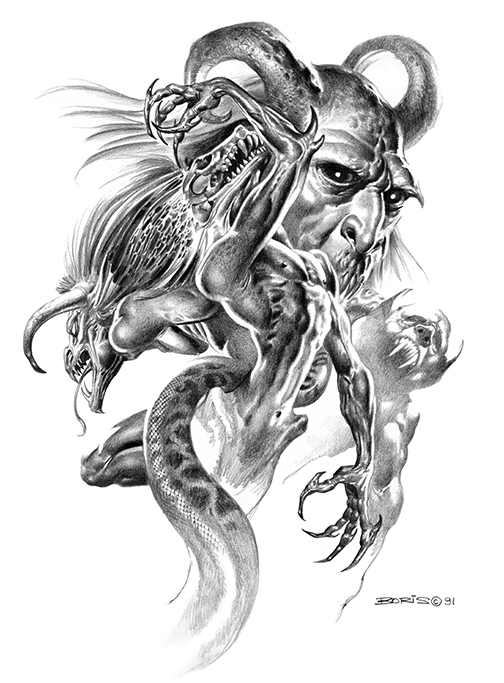 Ram Horned - Boris Vallejo and Julie Bell