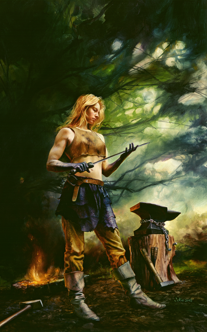 Blacksmith - Boris Vallejo and Julie Bell