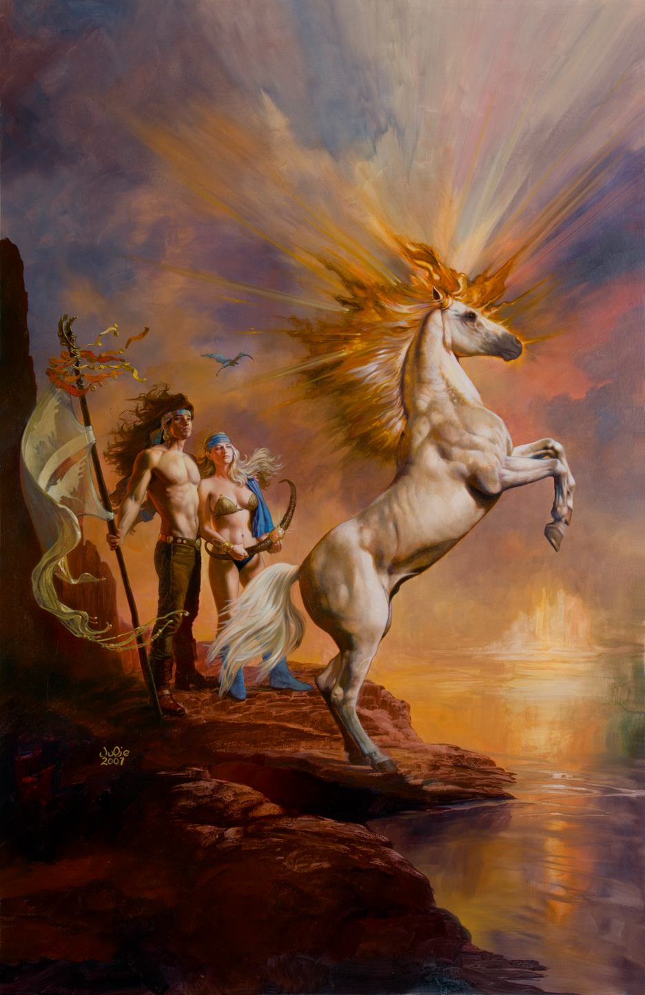Return To Freedom - Boris Vallejo and Julie Bell