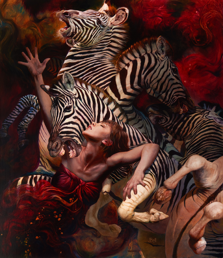 Behind The Veil - Boris Vallejo and Julie Bell