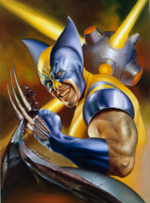 Wolverine in the Danger Room