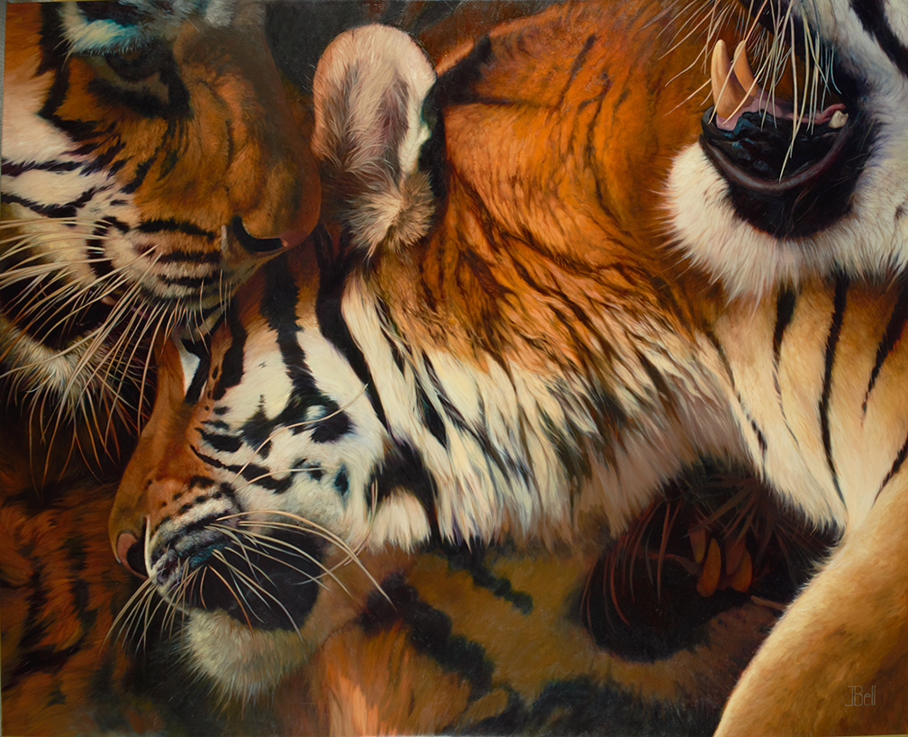 Tiger Tribe - Boris Vallejo and Julie Bell