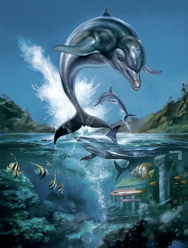 Ecco The Dolphin - Boris Vallejo and Bell