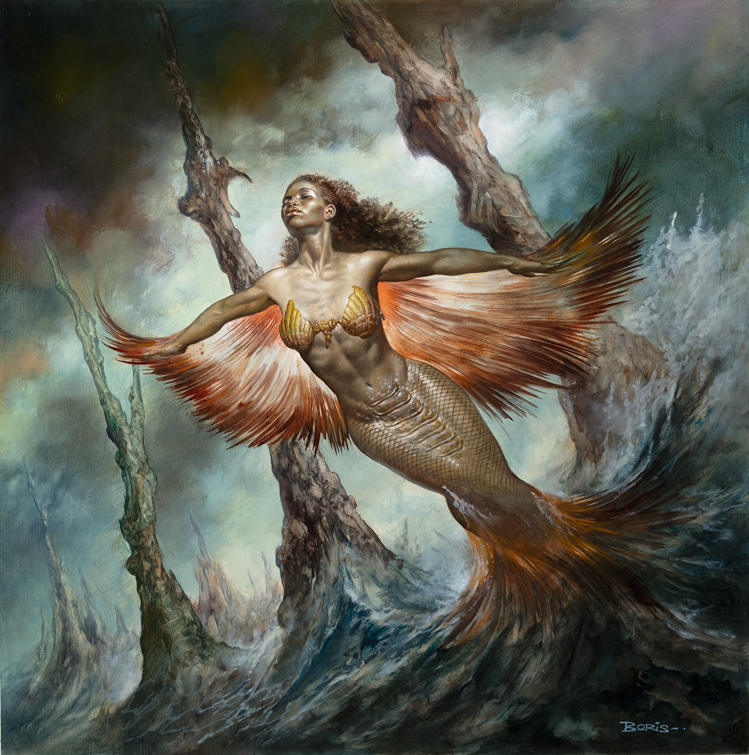 Sunfish - Boris Vallejo and Julie Bell